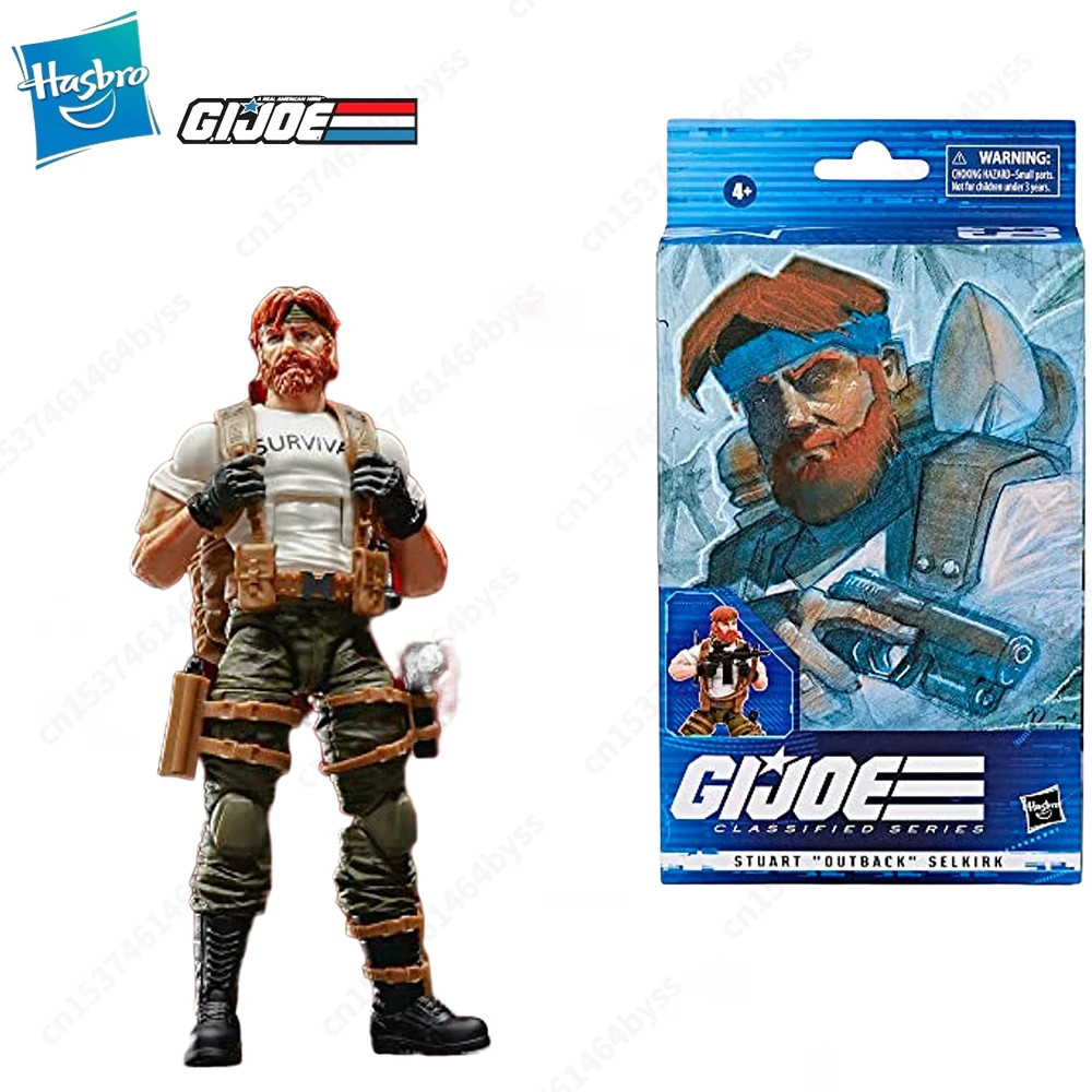 จีไอ Joe GI JOE Classified Series 6" Stuart Outback Selkrk 63 Action Figure ของเล่นคอลเลกชันงานอดิเร