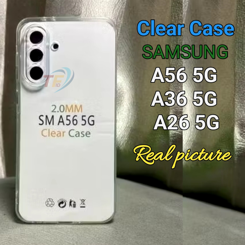 เคสใสถุงลมนิรภัย Clear Samsung A56 5G A36 5G A26 5G Samsung Clear case