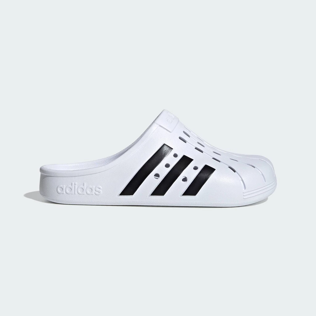 adidas ว่ายน้ำ & ไลฟ์สไตล์ รองเท้าคล็อก Adilette Unisex สีขาว FY8970 thumbnail 3