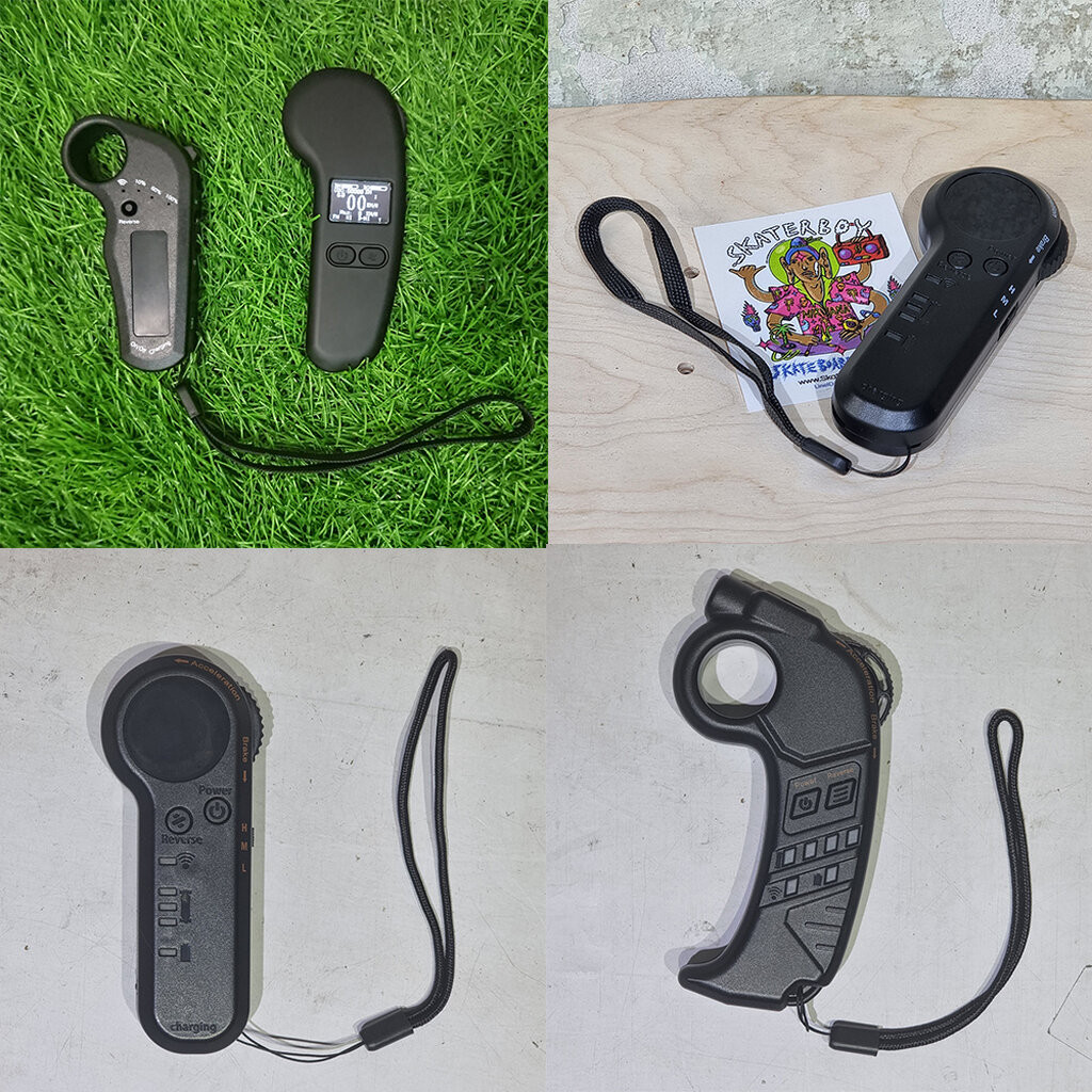 0214 รีโมท คอลโทรล สเก็ตบอร์ดไฟฟ้า ใช้เหมือนแบบเดิมที่หาย remote control E skateboard
