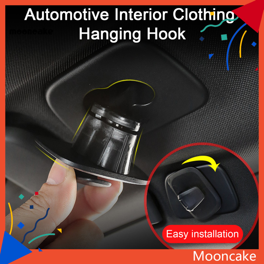 ขนมไหว้พระจันทร์| ทนทานรถ Coat Hook Auto ภายในหลังคา Hook Strong แบริ่งความจุสําหรับ Volvo XC60 XC90