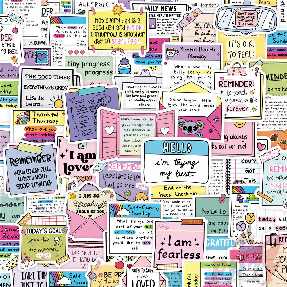 100ชิ้น/เซ็ต ❉ ตลก Healing Label Art Series 02 สติ๊กเกอร์ ❉ สติ๊กเกอร์แฟชั่น DIY Doodle Decals