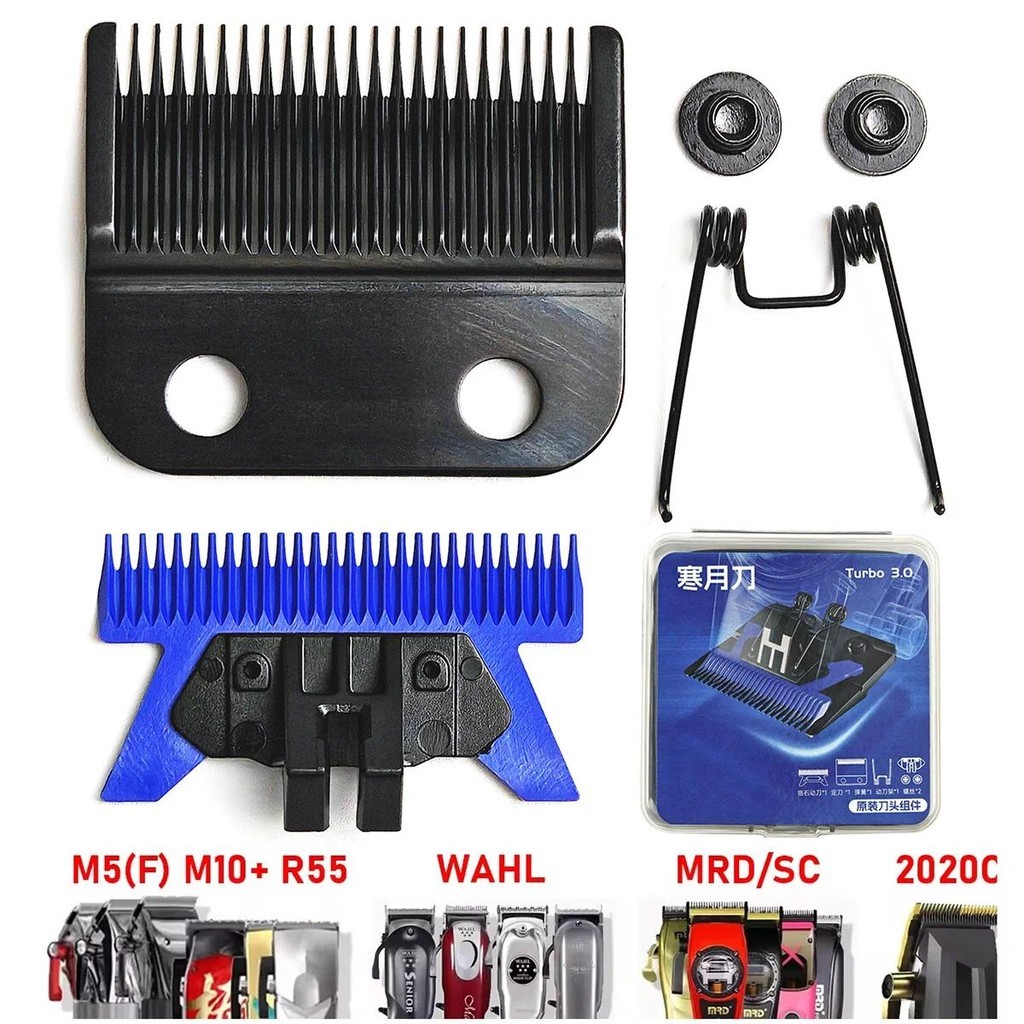 BRDCLIP Professional Electric Clipper Blade for V001 8148 V003 R77F M10 Madeshow Wmark Kulilang Vgr 