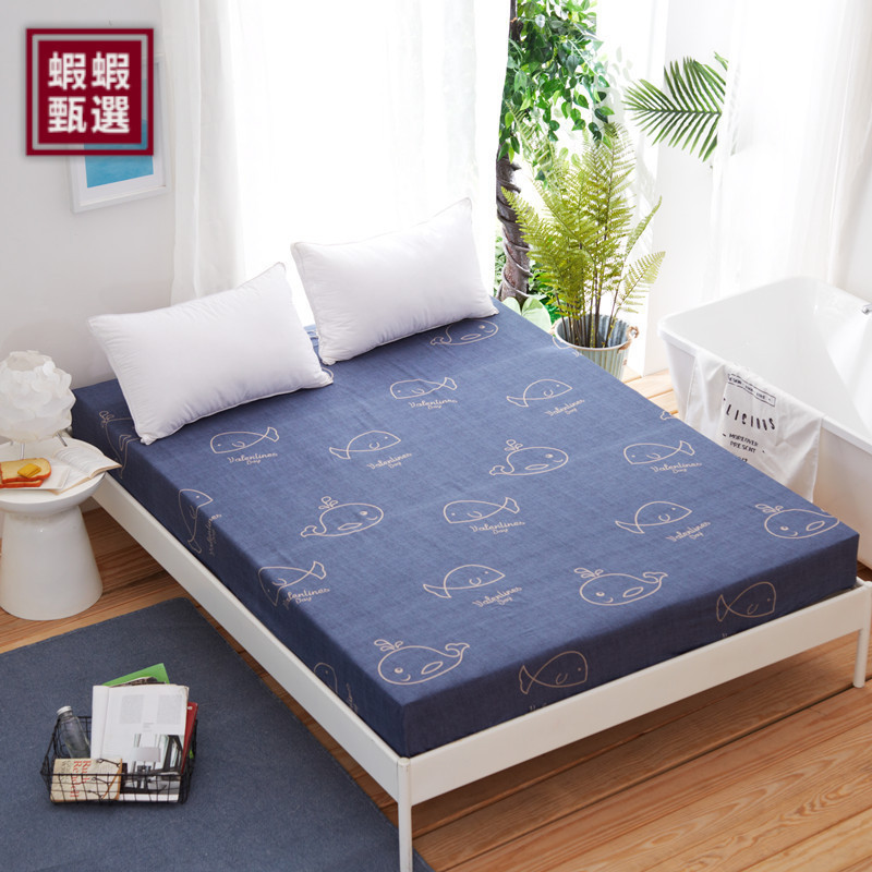 Soft Cotton Bed Cover Pillowcase Washable Dryable Bedspread Single Oversized Double Cover Bed Set