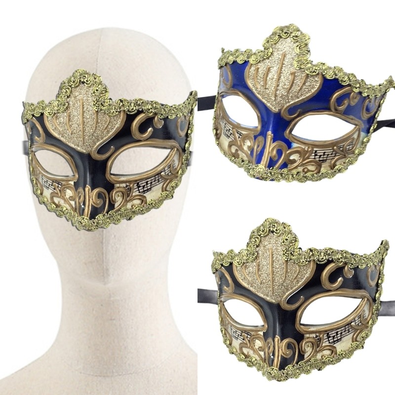 Bbd Masquerade มือทาสี Eye คอสเพลย์ฮาโลวีนครึ่งหน้าสําหรับผู้ชายผู้หญิง Masquerade ฮาโลวีนแต่งตัว