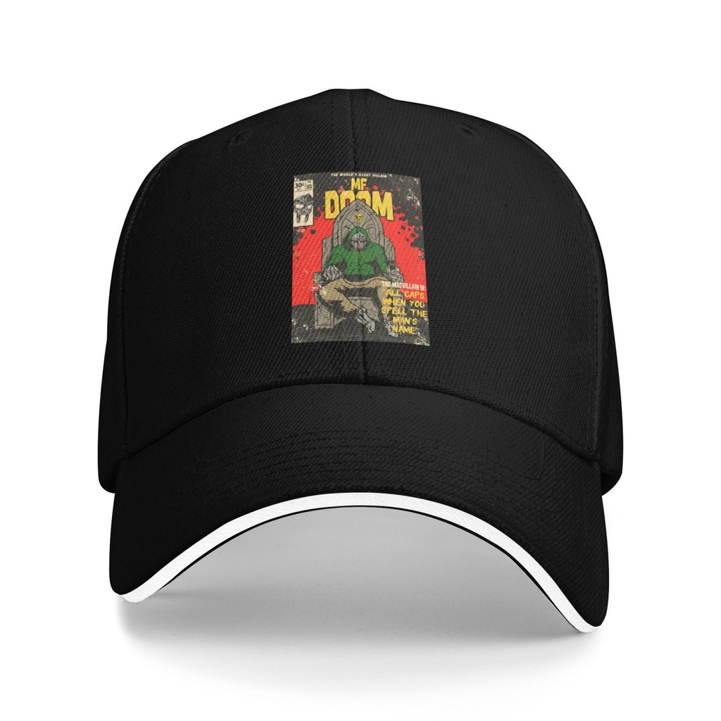 หมวกเบสบอล Mf Doom ดีไซน์ใหม่