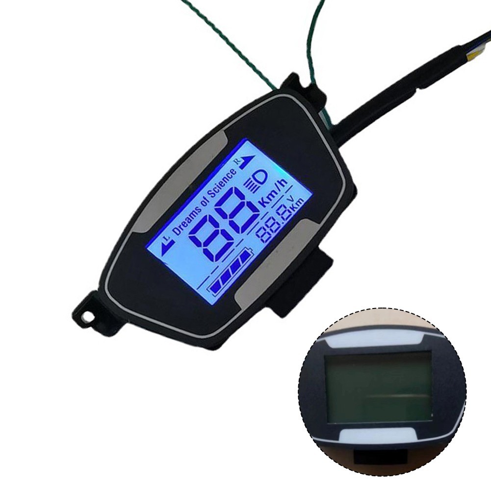 Lala_คุณภาพสูง Ebike สกู๊ตเตอร์จอแสดงผล LCD มอเตอร์หน้าจอ Speedmeter จักรยานไฟฟ้า 48-72V E-Bike