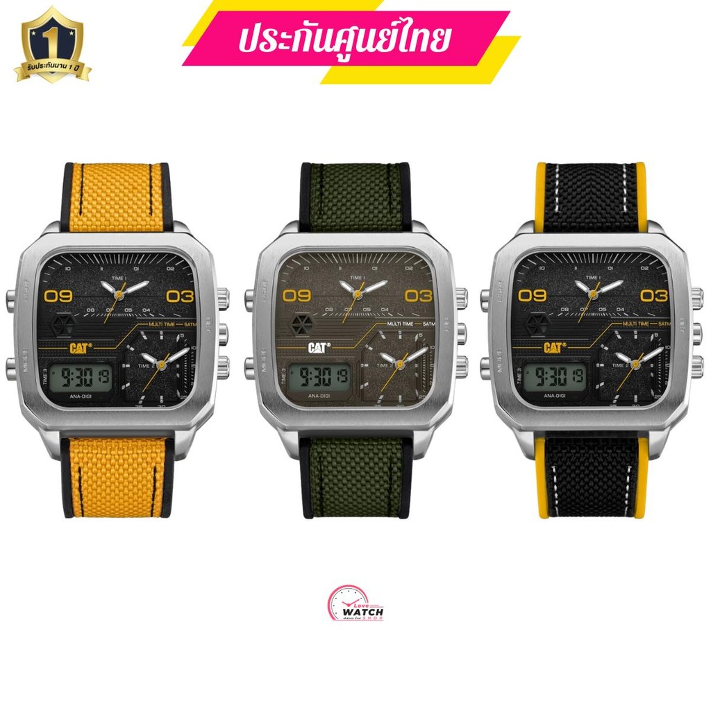 CAT CATERPILLAR CAT RETRO D MULTI นาฬิกาผู้ชายcat watches นาฬิกาแคทของแท้สุดหรูของแท้ ประกันศูนย์ไทย