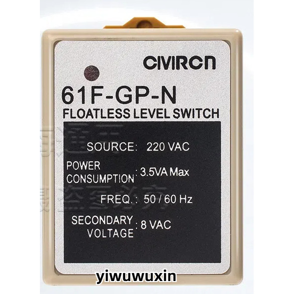 รีเลย์ระดับของเหลวสไตล์ Omron 61F-GP-N 61F-GP-N8 61F-GP-N8-NH (พร้อมฐาน) AC220V AC110V สวิตช์ควบคุม