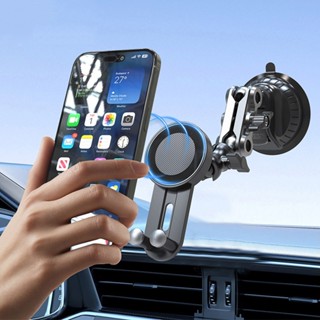 ที่วางโทรศัพท์ในรถยนต์แบบแม่เหล็ก360° แท่นยึดโทรศัพท์แบบถ้วย…