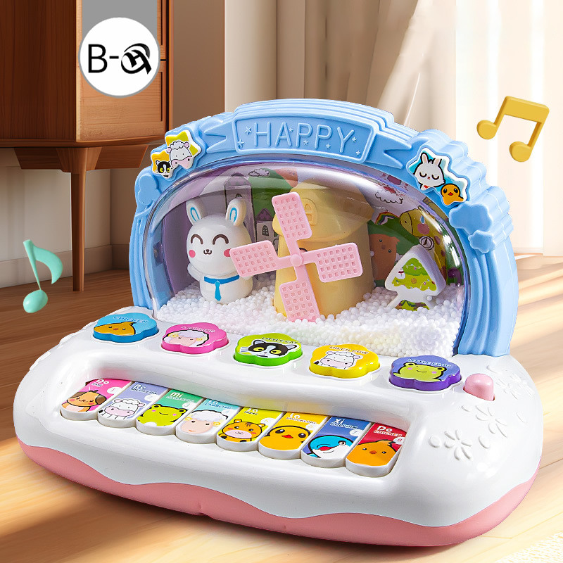 BHQ ของเล่นดนตรี เปียโนมีเสียงเพลง สำหรับเด็ก เสริมพัฒนาการ