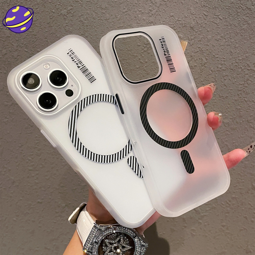 เคสโทรศัพท์พีซีเคลือบแม่เหล็กบางเฉียบสําหรับ ไอโฟน 16 15 14 บวก + 13 12 11 มือโปร สูงสุด 16บวก ป้องกันการหล่นแขนป้องกันป้องกันลายนิ้วมือปกหลัง