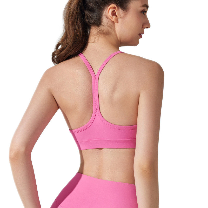 Yoga Sports Bra Sexy Y-shaped Back Antibacterial — صورة 4