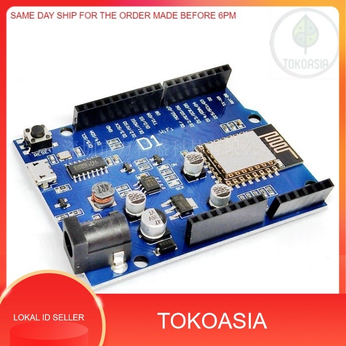 WeMos D1 WiFi UNO บอร์ดพัฒนา ESP8266 โดยตรง IDE Development Board Arduino ใช้งานร่วมกับ wemos d1 uno