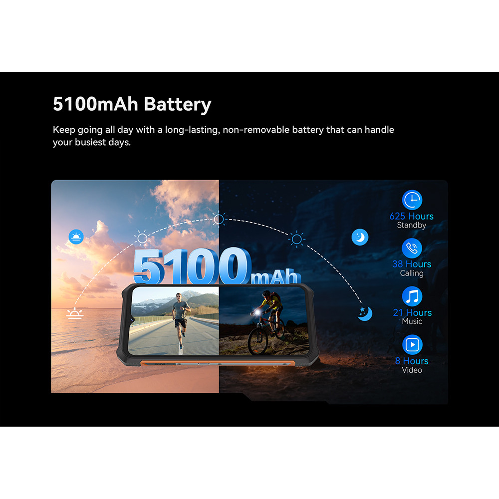 [พรีเมียร์โลก]Cubot Kingkong ES สมาร์ทโฟนที่ทนทาน 16GB+128GB RAM 90Hz 6.56