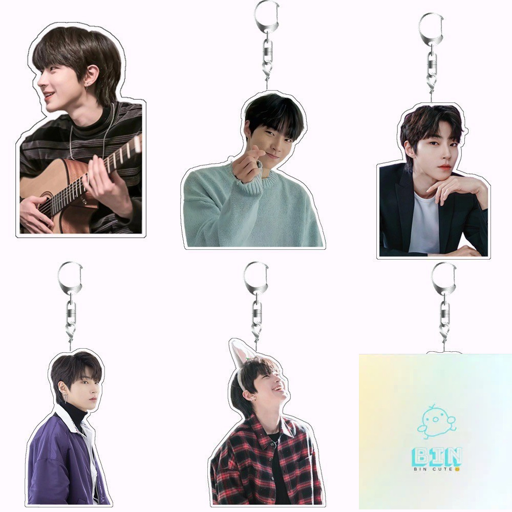Hwang In Youp-Bin อะคริลิคจี้สองด้าน KEYCHAIN