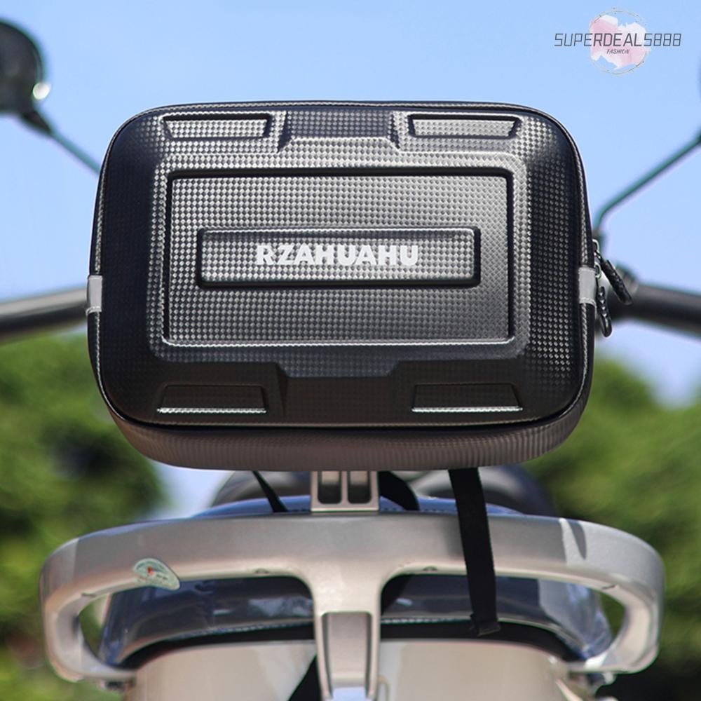 ส่งจากกรุงเทพ🚚 7/9l E-Bike Rear Rack Bag กระเป๋าหน้ารถจักรยานยนต์ความจุขนาดใหญ่สําหรับเดินทางกลางแจ้