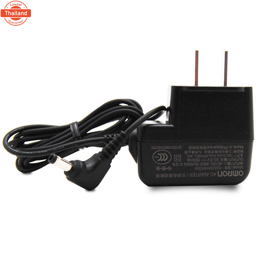 เก็เงินปลายทาง！อะแดปเตอร์พาวเวอร์ Omron adaptor dc 6v 500mA HEM-7200、HEM-7201、HEM-7111HEM-7112、HEM-7