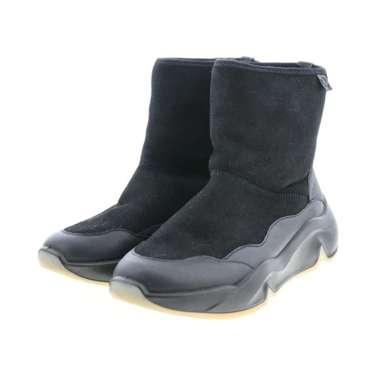 Ecco Boots ผู้หญิง สีดํา 23.5 ซม. ส่งตรงจากญี่ปุ่น มือสอง
