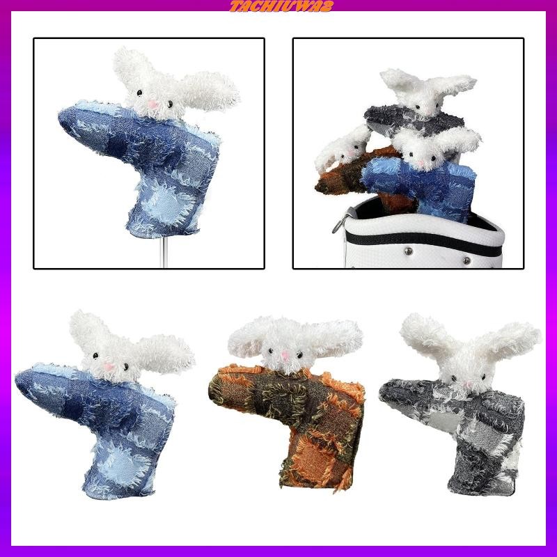 [Tachiuwa2] ฝาครอบหัวไม้กอล์ฟ Creative Golf Putter Headcover Wedge Cover Golf Mallet