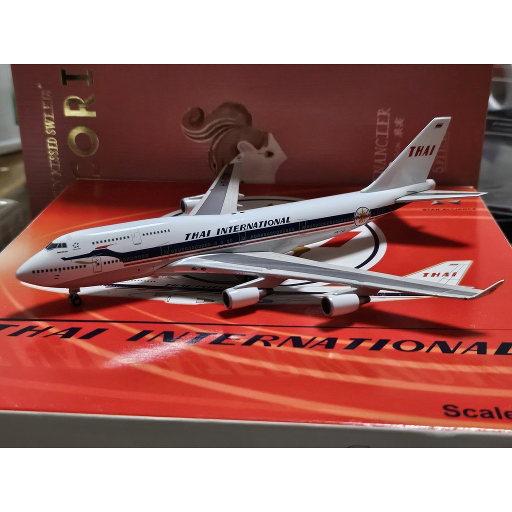 Jc Thai Airlines Thai Airlines Boees 747-400 1: 400 JC Wings 1: 400 Thai International B747-400 HS-T