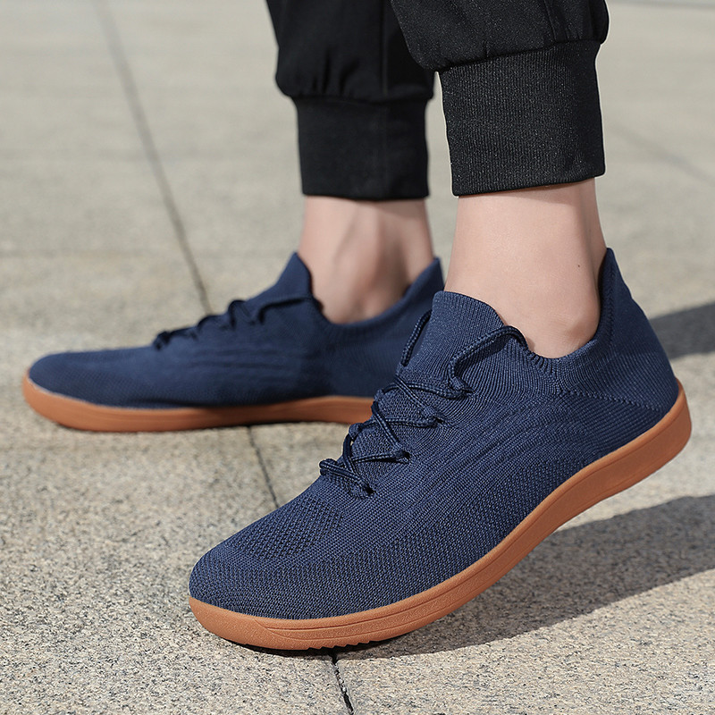 Nx2025 ขายร้อนผู้ชาย Super Soft Breathable Casual กีฬารองเท้าแฟชั่น Barefoot รองเท้าขนาดใหญ่ 39-47