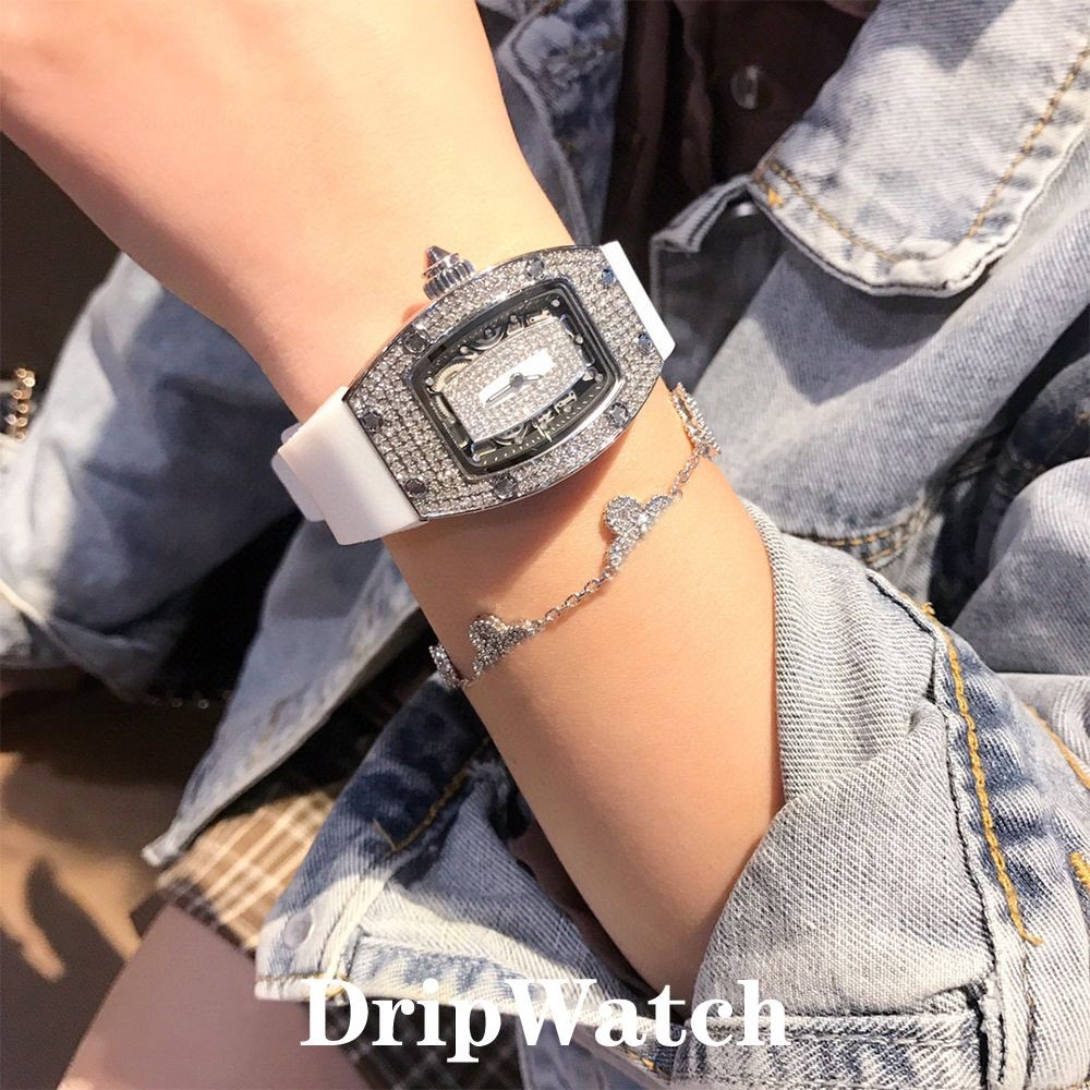 Hhh Richard RM07-01 Red Lips Gypsophila Ladies Quartz Watch Niche Light Luxury High-End Diamond Watc