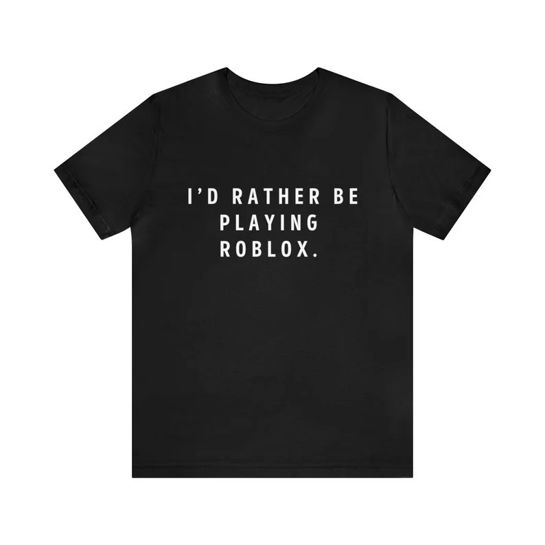 พร้อมส่ง👕 I like Roblox spieline เสื้อยืด, ฉันชอบ Roblox เสื้อยืด, leeber sein Tees S-5XL