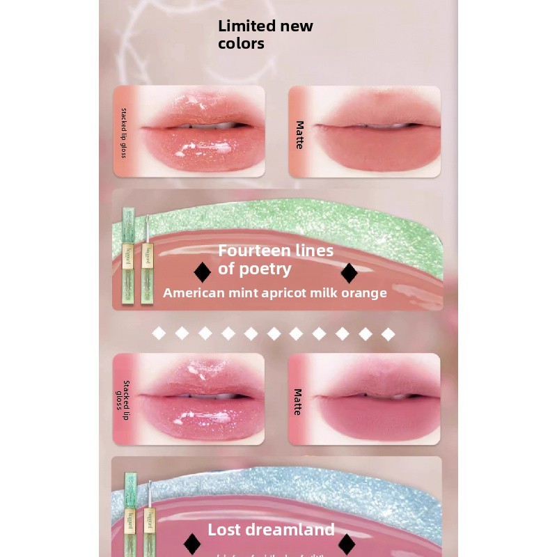 Haggggard Black Evil Lip Glaze เคลือบริมฝีปากขี้เล่นสีนู้ดสองหัว - รูปที่ 5