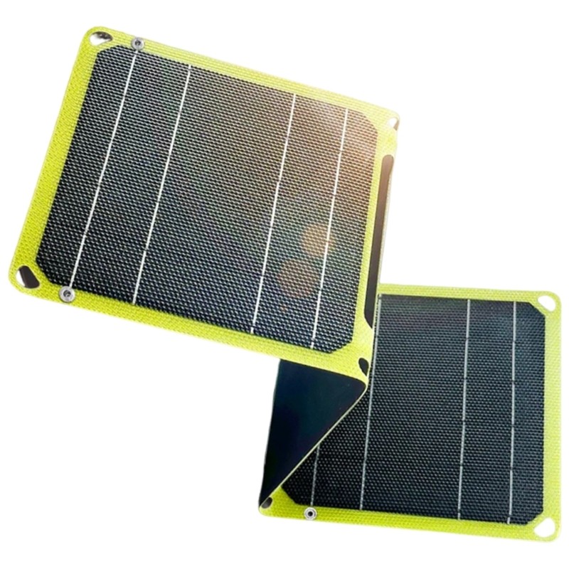 BT แผงพลังงานแสงอาทิตย์แบบพับได้ 40W อเนกประสงค์พร้อม USB และพอร์ต ETFE การก่อสร้างสําหรับประสิทธิภา