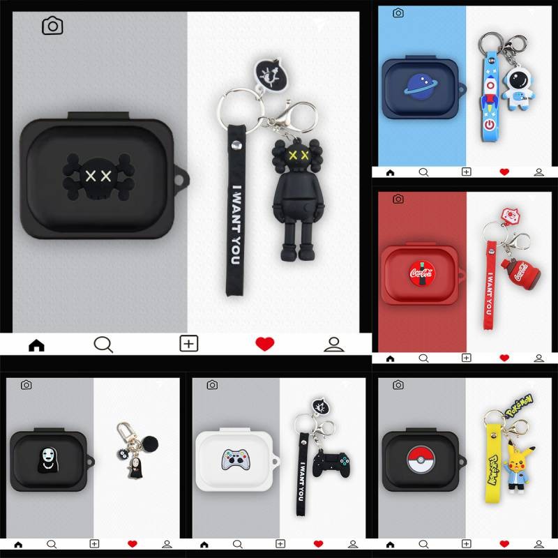 NT0203 CMF by Nothing Ear (a) /  Ear A /Ear Open case Dustproof Soft Washable Protective Case Silico