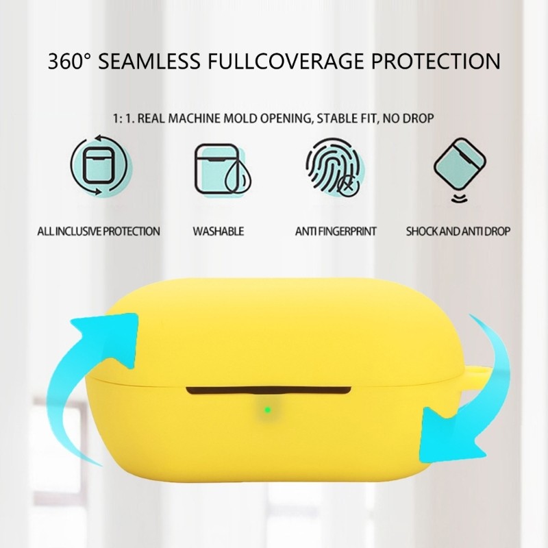 WU หูฟังแบบยืดหยุ่นเกราะป้องกันป้องกันน้ําสําหรับชุดหูฟัง WF-C710N