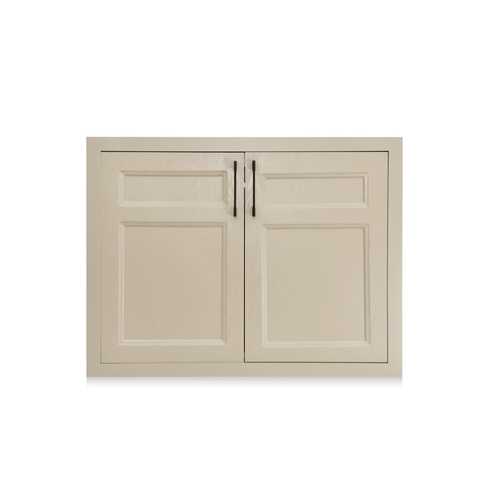 GlobalHouse CLOSE  บานซิงค์คู่  UPVC  LIMA ขนาด 85×66 ซม. Vacuum สีเบจ  สินค้าของแท้คุณภาพดี ราคา ถูกที่สุด ดีลบีเคเค