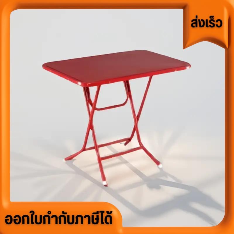 โต๊ะขายของ ขนาด1.5ฟุตเหล็ก 45*76*76 CM  มีสีน้ำเงินและแดง