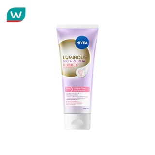 Nivea Luminous 630 นีเวีย ลูมินัส วอช โฟม สกิน โกลว์ บับเบิ้ล 100 มล.