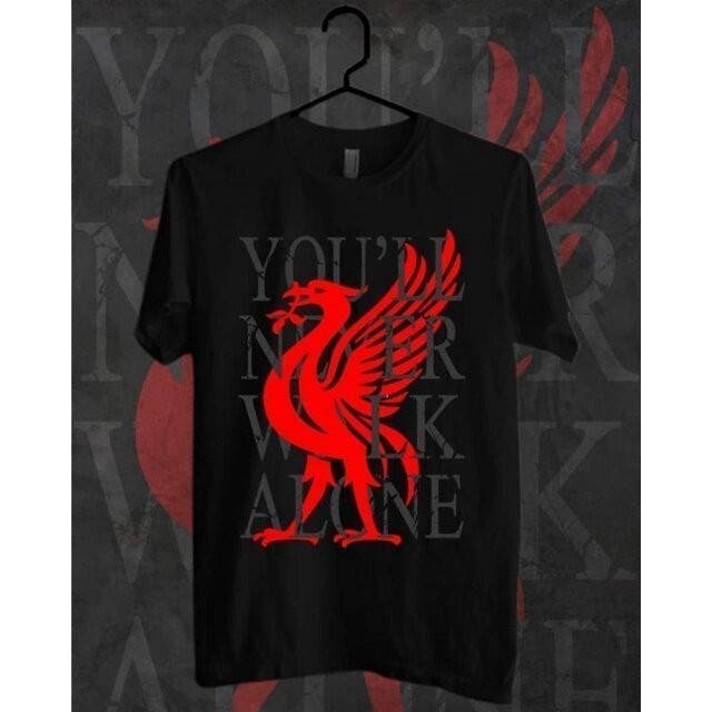 เสื้อยืด ลิเวอร์พูลแฟนคลับ YNWA - Liverpool Fanclub YNWA เสื้อยืดคอตตอน S-5XL