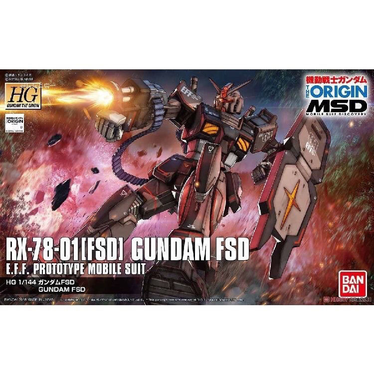 ชุดโมเดล Bandai HG GTO 021 1/144 RX-78-01 Gundam ประเภทภูมิประเทศ FSD