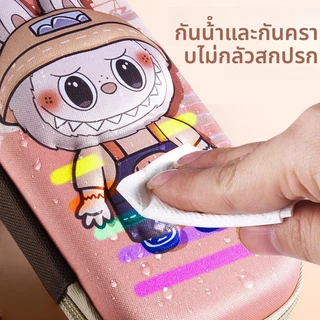 ✨กระเป๋าดินสอ3Dลายคาแรคเตอร์ 2026! กันน้ำ-กันชน+ช่องจัดเก็บ10ชั้น (เหมาะน้องประถม)+ ปลอดภัยBPA