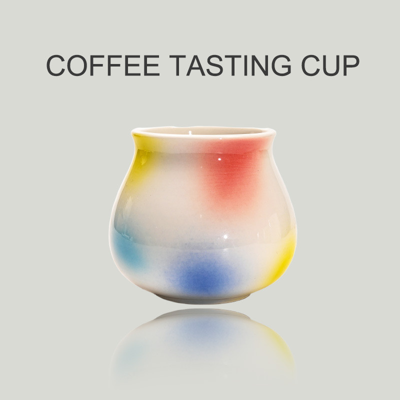 แก้วกาแฟเซรามิค Hand-glazed 175ml สไตล์สแกนดิเนเวียน แก้วชิมกาแฟ