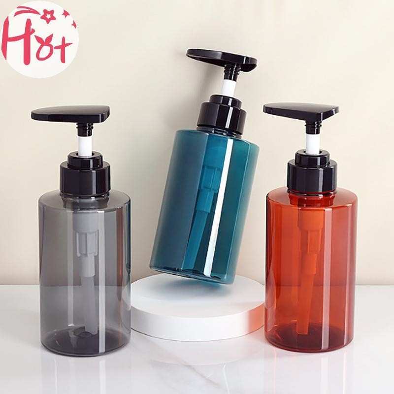 GE 300/500มิลลิลิตรตู้ทําสบู่มือปั๊มที่ว่างเปล่าขวดจ่ายโลชั่นตู้ของเหลวแบบพกพาเดินทางภาชนะอุปกรณ์อาบ