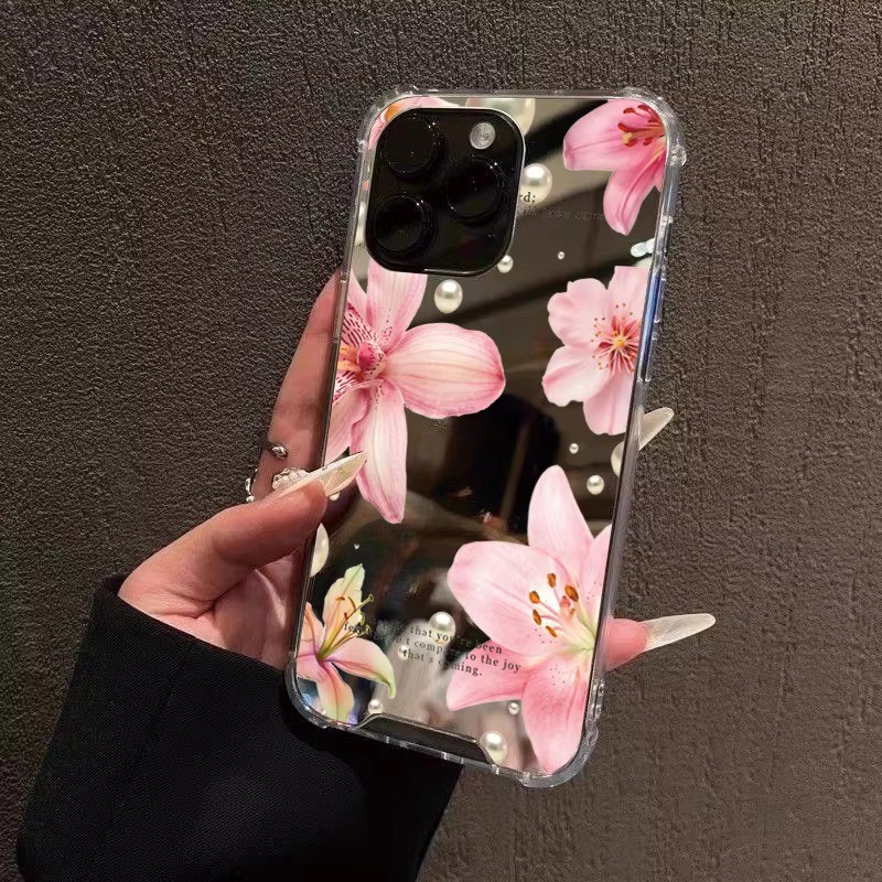 ฤดูร้อนผลไม้ค็อกเทล Sun รูปแบบสําหรับ iPhone 16 15 14 13 12 11 Pro Max XS X XR 7 8 Plus SE2 Make Up กระจกกันกระแทก ราคา ถูกที่สุด ดีลบีเคเค แกลเลอรีภาพที่ 7