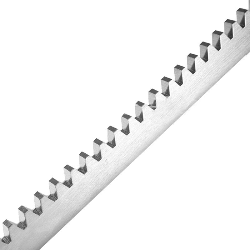 ราง รางมอเตอร์ประตูรีโมท เฟืองสะพาน ยาว1เมตร หนา8มิล วัสดุเหล็กกัลวาไนซ์ เหมาะกับมอเตอร์ประตูรีโมท - รูปที่ 2