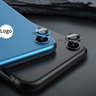 เหมาะสําหรับ iPhone XR X XS MAX 11 12 13 14 15 16 Pro MAX Plus 12mini 13mini (กระจกนิรภัย + กรอบโลหะ) เลนส์กล้องด้านหลังแหวนฝาครอบ protector