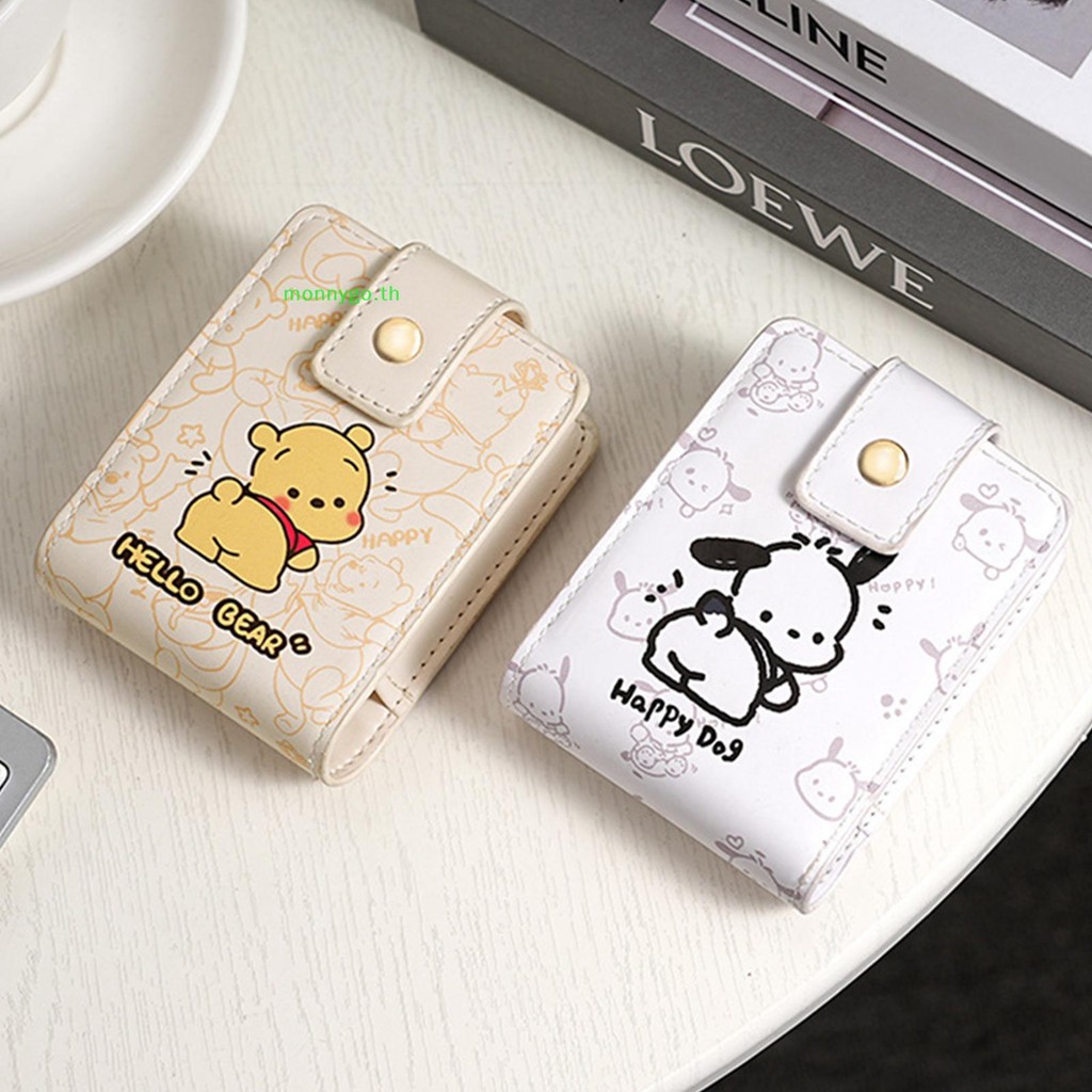 Monnygo Sanrio Kawaii Pacha สุนัขผ้าอนามัยเก็บสาวน่ารักนักเรียนระยะเวลาสรีรวิทยาสุขาภิบาลแบบพกพาผ้ากระเป๋า Gifts Cartoon น่ารัก Sanrio ผู้หญิงผ้าอนามัย