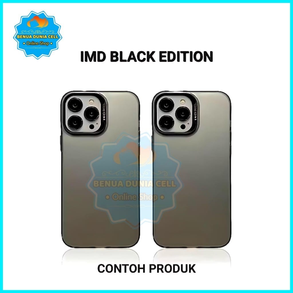 เคส IMD FULL BLACK SAMSUNG M20 J4 J4 PLUS J6 J6 PLUS A7 2018 A70 A71 A72 A73 J2 PRIME J7 PRIME J7 PL