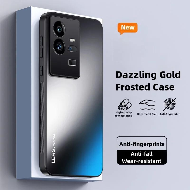 Frosted สําหรับ Vivo iQOO 11 Pro 11S 5G AG Matte เคสโทรศัพท์กันกระแทกป้องกัน Hard PC ฝาหลังสําหรับ i