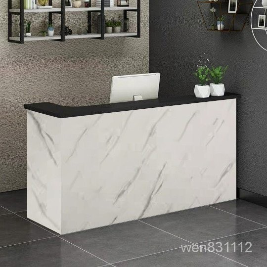 Vintage Bar Counter Cash Register Small Reception Desk for Hair Salons Simple Modern Counter