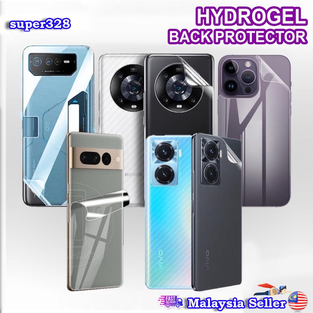 Honor X9c 5G / X7c / X7b 5G / X9b 5G / X9a 5G / X6b X7b X8b / X6a X7a / 9A Hydrogel Back Protector
