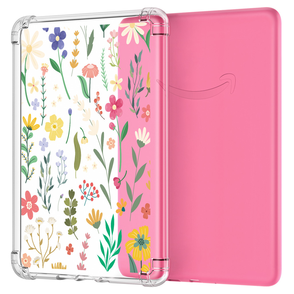 Moko สําหรับ All-new 7" Kindle Paperwhite (12th Generation-2024) และ Kindle Colorsoft Signature Edition 2024 Ultra Thin Clear ยืดหยุ่นโปร่งใสนุ่ม TPU ผิวปกหลัง Shell