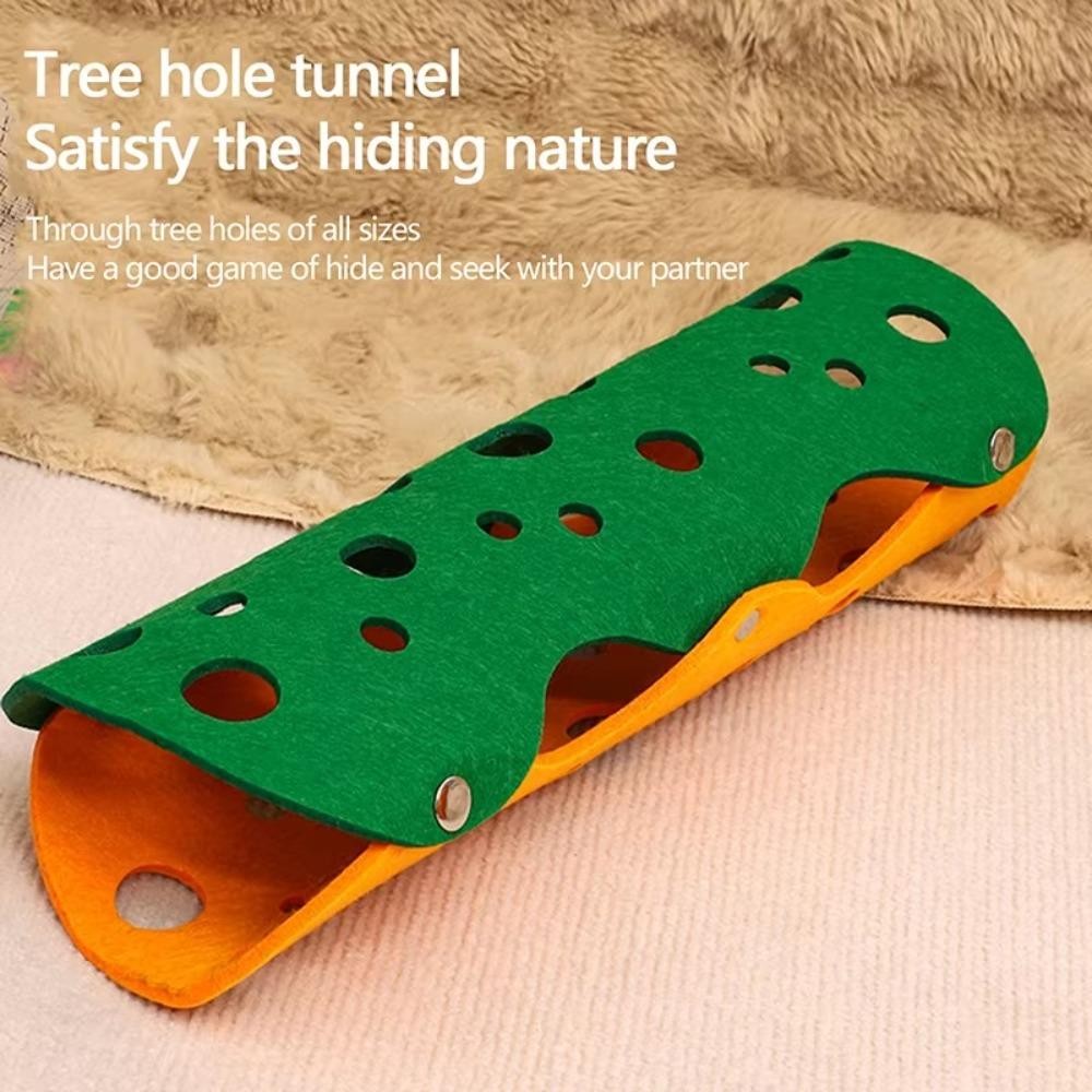 ดาฟเน่ ของเล่นอุโมงค์สัตว์เลี้ยง,รู้สึกล้างทําความสะอาดได้รังหนูแฮมสเตอร์,แฟชั่นสบายแครอทตอรูปร่างกระต่ายกระรอกเตียงบ้านอุปกรณ์สัตว์เลี้ - รูปที่ 7